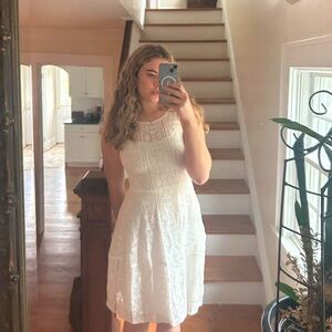 White Tommy Hilfiger lace dress